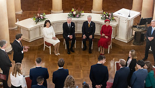 Diana Nausėdienė, Gitanas Nausėda, Belgijos Karalius Pilypas, Karalienė Mathilde