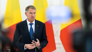 Bendra Lietuvos ir Rumunijos prezidentų spaudos konferencija