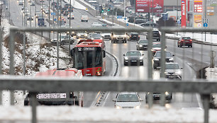 Vilniuje – viešojo transporto vairuotojų streikas