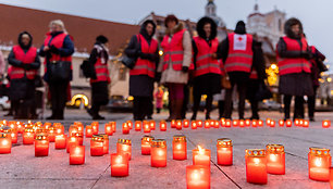 Vilniuje minima pasaulinė kovos su AIDS diena