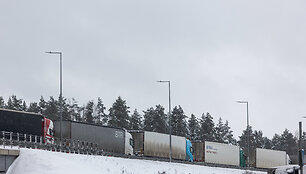 Vilkikų spūstis Kirtimų gatvėje
