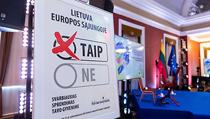 Parodos &bdquo;Lietuvos kelias į ES: istorinis apsisprendimas&ldquo; atidarymas