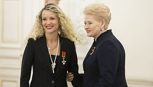 Edita Daniūtė ir Dalia Grybauskaitė