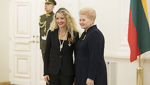 Edita Daniūtė ir Dalia Grybauskaitė