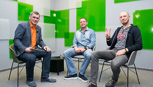 Žilvinas Pekarskas, Vaidas Stackevičius ir Martynas Tyla