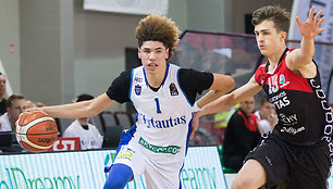 LaMelo Ballas ir Augustas Marčiulionis