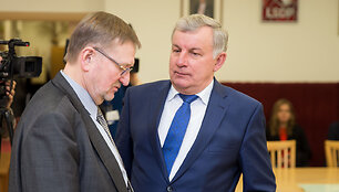 Juozas Bernatonis ir Rimantas Sinkevičius