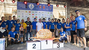 MTB dviračių lenktynės Žagarės vy&scaron;nių festivalyje