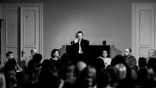 Gabrielė Tuminaitė su aktoriais