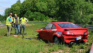 Sumaitotą automobilį žemaitis prikėlė naujam gyvenimui