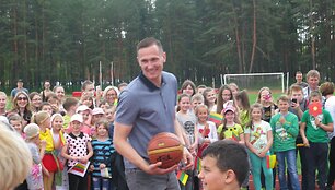 Paulius Jankūnas prisideda prie fondo &bdquo;Sporto viltys&ldquo; veiklų