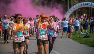 The Color Run bėgimo startas