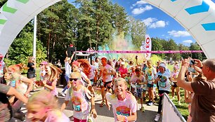 The Color Run bėgimo startas