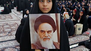 Irane minimos 40-osios Ruhollah Khomeini sugrįžimo per Islamo revoliuciją metinės