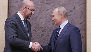 Charles'is Michelis ir Vladimiras Putinas