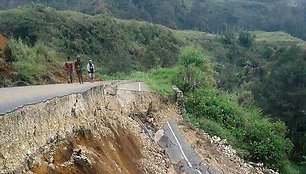 Žemės drebėjimas Papua Naujojoje Gvinėjoje