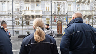 Įkalinimo istaigų darbuotojų protestas