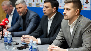 2025 metų &bdquo;TOPsport A lygos&ldquo; sezono pristatymo spaudos konferencija