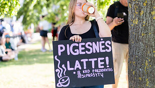 Protestas &bdquo;Sureik&scaron;minkim&ldquo;