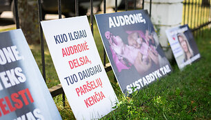 &Scaron;alia VMVT protesto akcija