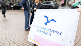 Protestas &bdquo;Prezidente, kur Jūsų stuburas?"