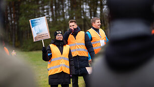 Pratybos Antavilių vandens stotyje 