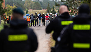Pratybos Antavilių vandens stotyje 