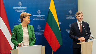 Baiba Bražė, Kęstutis Budrys