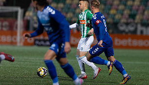 A lygos rungtynės Vilniaus &bdquo;Žalgiris" - Kauno rajono &bdquo;Hegelmann"