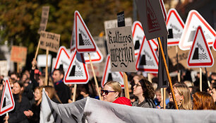 Kultūros bendruomenės protestas prie&scaron; kandidatą į kultūros ministrus