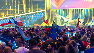 Antrasis &bdquo;Eurovizijos&ldquo; pusfinalis Vienoje