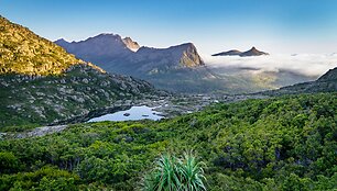 Auk&scaron;čiausia Tasmanijos vir&scaron;ukalnė &ndash; Mt. Ossa, Tasmanija