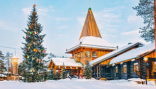 Kalėdų senelio rezidencija, Laplandija, Rovaniemis, Suomija