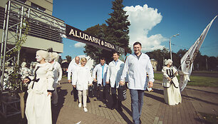 Giedrius Valančius aludarių dienoje