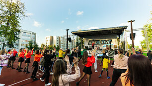 Sporto &scaron;ventė &bdquo;BeActive Night&ldquo; Raseiniuose