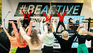 Sporto &scaron;ventė &bdquo;BeActive Night&ldquo; Raseiniuose