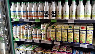 Pieno produktai &bdquo;Norfa&ldquo; parduotuvėse