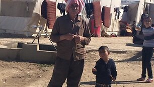 Khanke stovykla, Dohukas, Kurdistanas, Irakas