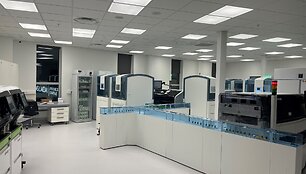 Sklandžiam ir greitam mėginių i&scaron;tyrimui užtikrinti &bdquo;InMedica&ldquo; laboratorijoje įdiegtas automatizuotas procesas.