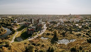 Klaipėdą dengia žaluma