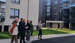 Komisijos vizitas &bdquo;Aitvarų namai&ldquo; projekte