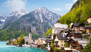 Hallstatt, Austrijos Alpės