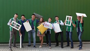  SBA &bdquo;Karjeros starto&ldquo; programos dalyviai