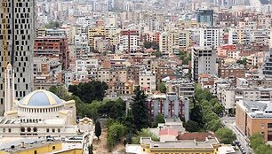 Tirana paauga po 25 tūkst. gyventojų kasmet