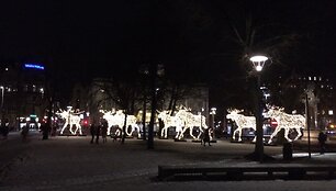 Kalėdiniai papuo&scaron;imai Stokholme