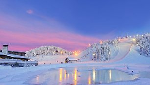 Ruka slidinėjimo kurorte - tikra žiemos pasaka