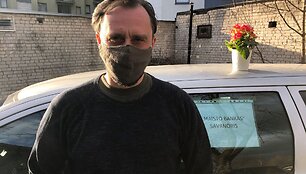 Vilnietis Ugnius Liogė savanoriauja &bdquo;Maisto banke&ldquo;