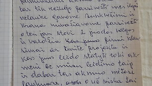 Romo Kalantos mamos Elenos ra&scaron;yti prisiminimai 
