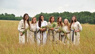 Eglės mergvakaris vyko pagal senąsias tradicijas 