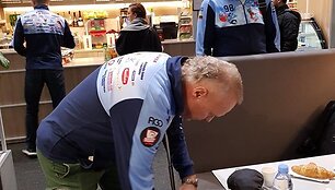 Į Dakarą i&scaron;lydėtas vienintelis motociklininkas i&scaron; Lietuvos &ndash; Balys Bardauskas